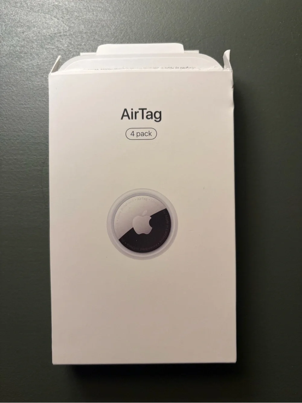 Three Apple AirTags